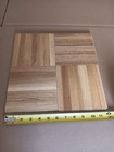 Natural Oak Parquet Wood Floor 6x6 Inch 7 Finger 20 Pieces Hartco 5 Sq  Ft  Lot