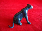 Vintage Disneykin Toy Jungle Book Bagheera Panther W tail   Decal Marx Hong Kong