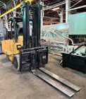 15 000 Lb  Yale Electric Lift Truck  Solid Tire  Ss  Fork Positioning