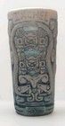 Yucat  n Mexico Mayan Ixchel Double Shot Glass Souvenir Travel Memorabilia Aztec