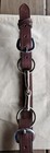 Cl Equestrian Apparel  the Audrey  Snaffle Bit Belt - Brown Leather Very Nice 