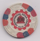  100 California Bell Club Chip