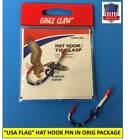 Eagle Claw Original    usa Flag    Fish Hook Hat Pin money Clip In Original Package