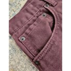Levi s 513 Slim Corduroy Pants Boys 18 Reg W29 L29 Burgundy Excellent 5513-278