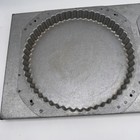 Commercial Double 9 5  Fluted Tart Quiche Mold Pan Aluminum Bakery Tool Baking