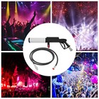 Co2 Led Handheld Cryo Cannon Gun W 3m Hose Jet Special Effects Fog Smoke Show Us