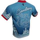 Custom Name Cool Santa Bowling Jersey Short   Long Sleeve Shirts