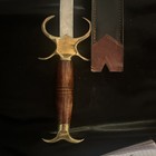 Vintage Pakistan Stainless Steel  Medieval Style Sword With Sheath