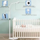 Nanit Pro Baby Monitor Floor Stand Adjustable Height Gooseneck Mount