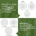 12  Whirlpool Microwave Glass Plate Replacement
