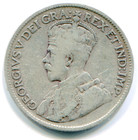 Newfoundland 25 Cents 1917-c Km-17    Lotapr9429