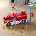 Fire Truck Play Set With Lights And Sounds  16 Pieces  Toddler Toys Ages 3 