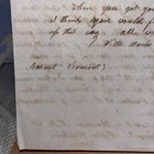 1851 Letter  Abial Chamberlain Genealogy Surveyor Of Bayley-haven Military Road