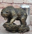 Art Decor Wildlife Bronze Sculpture Brown Bear Hot Cast Bronze Sculpture Statue