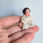 1 24 Miniature Porcelain Doll Artisan Made Dollhouse Toy Miniature 1 12