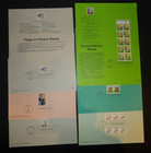 United States Lot Of 24 First Day Issue Souvenir Pages From 1991