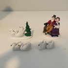 Department 56 Seven Swans A-swimming 12 Days Of Christmas Dickens Village