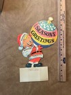 Vintage 1957 Squirt Soda Christmas Display Season s Greetings
