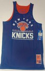 Nwt Nba New York Knicks Men   s Reversible Basketball Jersey Blue orange