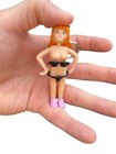 Saucy Suzie Flashing Stripper Keychain     Funny Adult Gag Gift Peepshow Toy