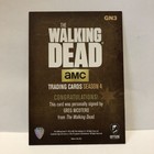 Walking Dead Season 4 Pt 1 Greg Nicotero Autograph Card  gn3