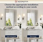 Bathroom Medicine Cabinet Mirror Wall Mount Storage Organizer New