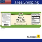 Now Foods Agar Pure Powder Vegetarian Substitute For Gelatin Gluten-free 5 Oz