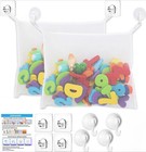 2pcs Bath Toy Net - Baby Bathtub Toy Storage Organizer Large Bathroom Bucket New