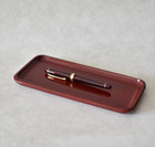 Japanese Goto-nuri Urushi Lacquerware Tray - Handmade Natural Wood Organizer