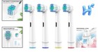 4 Pack Oral B Toothbrush Heads - Extra Soft Dupont Bristles For Gentle Cleaning