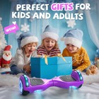 Hoverboard Electric Bluetooth Dual Motors Self-balancing Scooter For Kids Led
