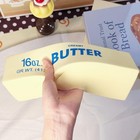 Jumbo 9 5in Butter Squishy Toy - Large Slow Rising Stress Relief Squeeze Toy