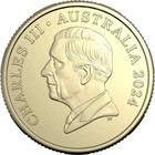 Bluey Buck 2024 One Dollar Coin Balloon Dog Bingo Blue  1 Australia Rare - Unc