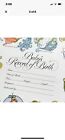 Zodiac Baby Record Of Birth Certificate Poster 1970s Vintage Baby Shower Gift