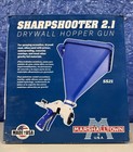 Marshalltown Sharpshooter 2 1 Drywall Sprayer Gun With Hopper - Blue  ss21 