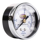 0-160 Psi Air Pressure Gauge 1 4  Npt Center Back Mount Cbm 2  Face 4 Pack