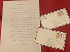Vincent Price Estate Handwritten Letter   Cards To Daughter  41e