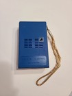 Vintage General Electric All-star Am Transistor Radio Red  White   Blue