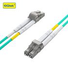 10g Om3 Lc To Lc Fiber Optic Patch Cord Cable Duplex Multimode 50 125 Lszh 1 10m