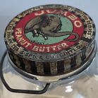 Nice Old Jumbo Peanut Butter 2 Pound Fishbowl Jar With Old 1 Pound Style Lid