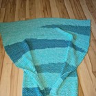 Mermaid Tail Knitted Blanket Kids Aqua Colors Fun   Ocean Pool Water Fish Play