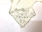 Vintage Hot Biscuits   Hot Rolls Linen Basket Liner