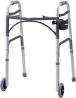 Universal Clamp-on Cup Holder For Walker  Rollator    Wheelchair  3 X 3 Inch  Bl