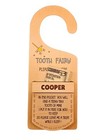 Personalized Tooth Fairy Door Hanger  Money Holder Custom Child s Room Gift