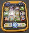 Vtech Discover   Learn Tablet 12 Learning Apps 90  Sounds Bilingual 9-36 Months