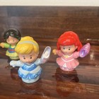 Fisher Price Little People Disney Princess Toy Figure Lot Of 6 Mulan  Snow White