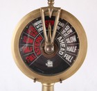 Engine Order Telegraph Ship Throttle Light  W Bell  18 5  Tall  Brass  Solid