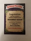 Wwe Wwf Muhammad Hassan Custom Signed Autograph Card Auto Garbage Pail Kids