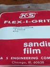 K s - Flex-i-grit - 150 Coarse Grit Sandpaper - 5 Sheets -  4011 - Nos