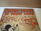 Walt Disney Mickey Mouse In Pigmy Land 1936 Softcover Vg f  5 0  Whitman Publ 